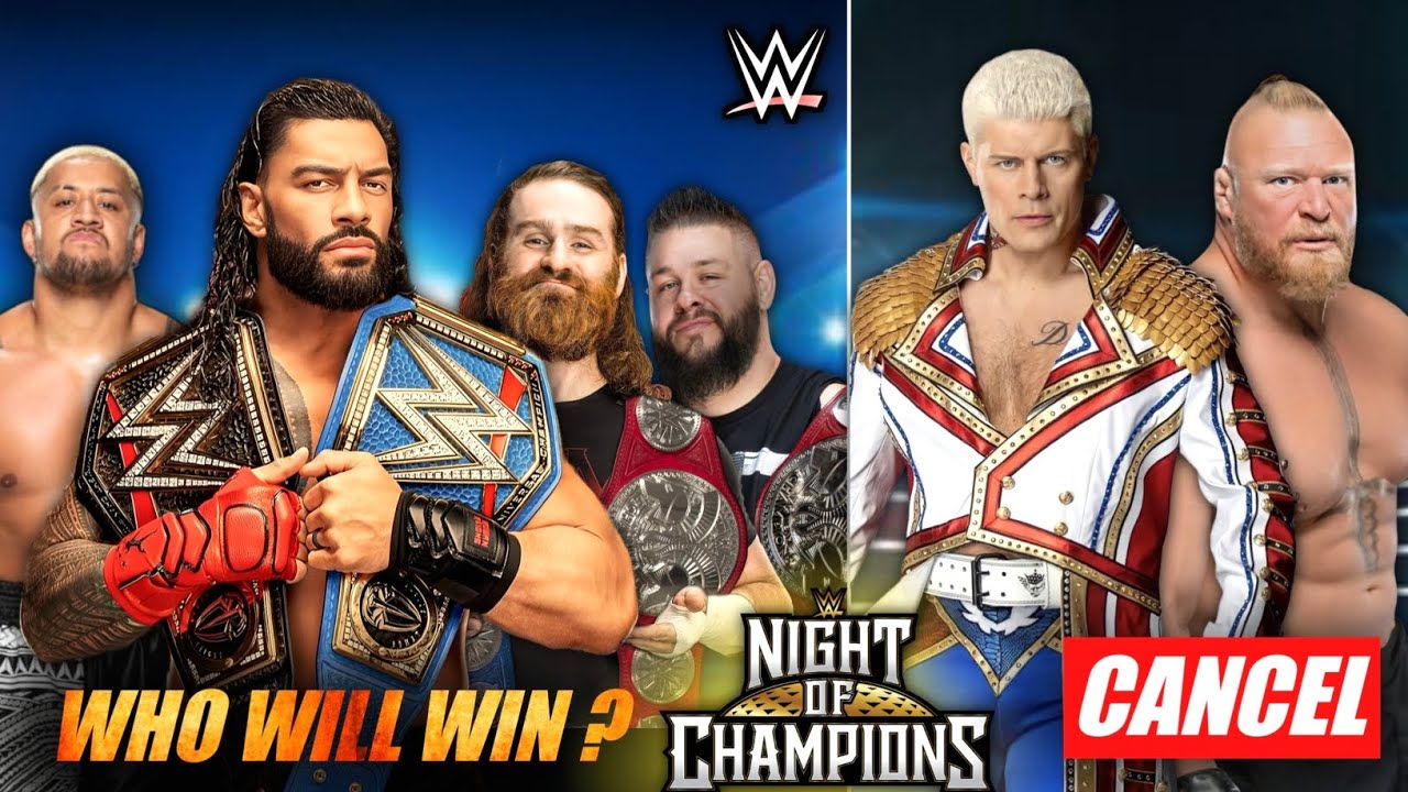 WWE Night Of Champions Date and Time India🇮🇳, Matches Prediction and