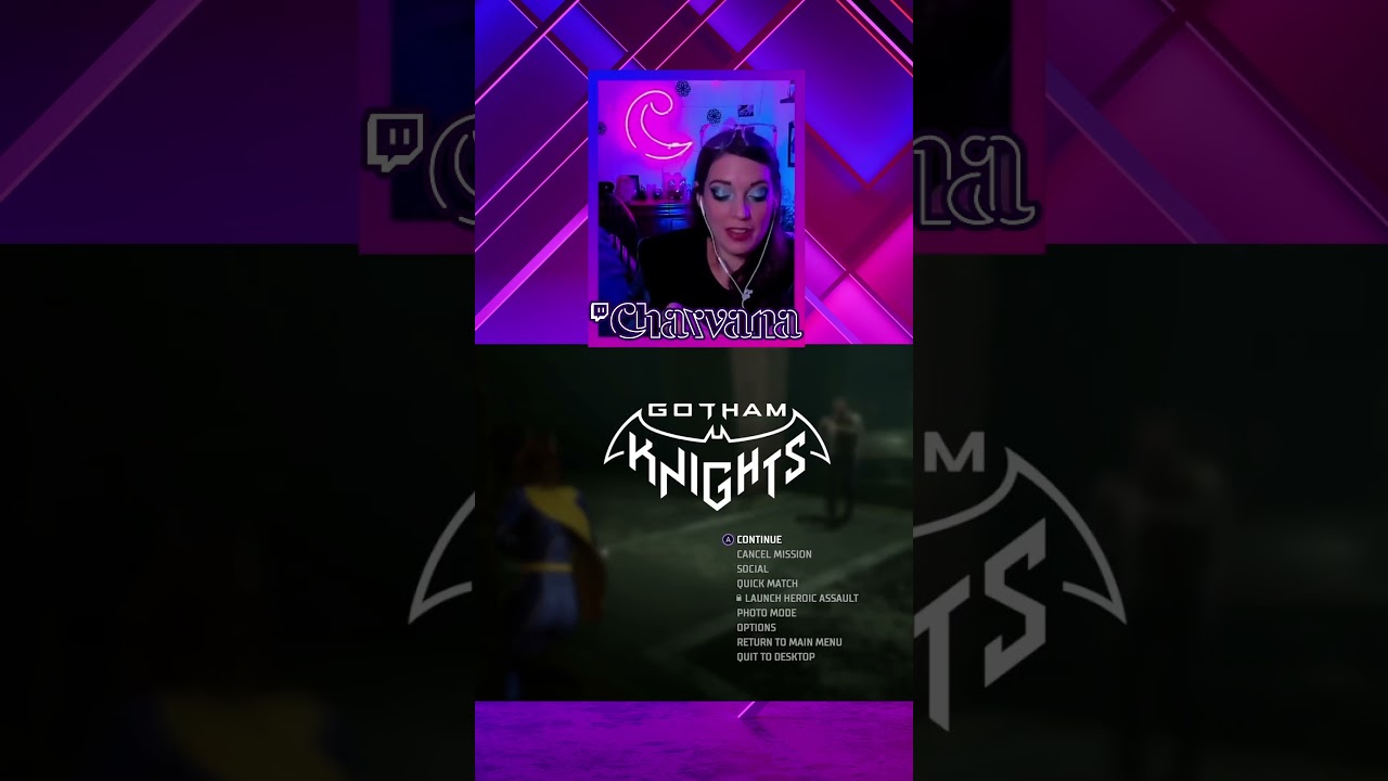 Caught red handed where I shouldn't be. #twitch #gothamknights #batgirl #funny #twitchclips