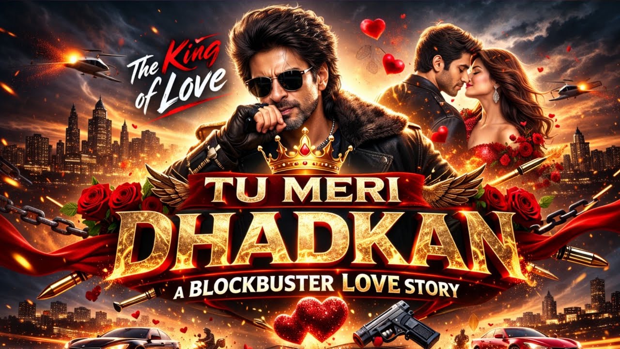 Tu Meri Dhadkan | Srk Full Love Romantic Hindi Song | तू मेरी धड़कन | हिंदी गाना | R4U Beat | Song 