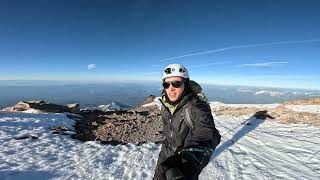 Climbing Mt Shasta's Avalanche Gulch!