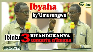 RUTAYISIRE Ibintu 3 BITANDUKANYA Umuntu NImanaAmarira Yabagabo Mumujyiibyaha Biterwa Numuregwe