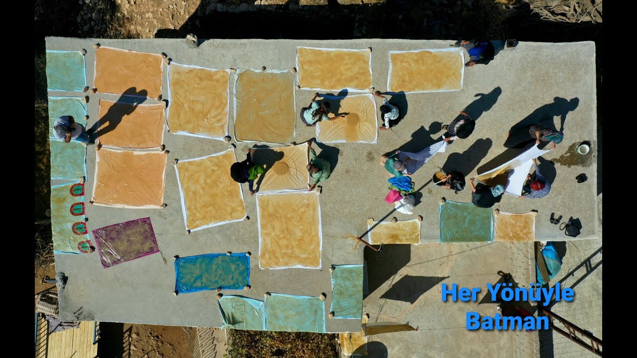 PESTİL (Bastik) YAPIMI EKİM 2020 GERCÜŞ / BATMAN / TURKEY