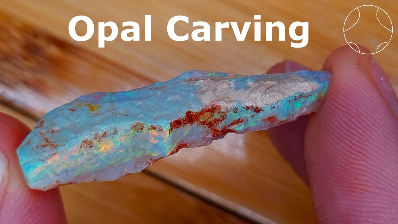 #47 Вырезаем бэтаранг из опалового кристалла! | Opals NZ
