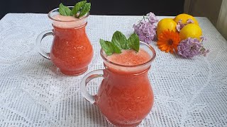 İÇTİKÇE FERAHLATAN LEZZET🍋🍓 ÇİLEKLİ LİMONATA