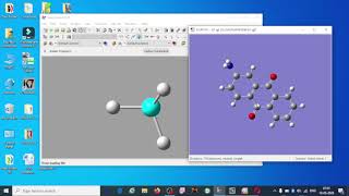 Over all view of calculations perform from Gaussian software 