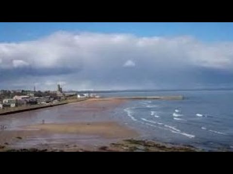 Spring Easter Holiday Weekend Panorama On History Visit To St Andrews Fife Scotland