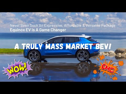 2024 Chevrolet Equinox EV Reveal - A Truly Mass Market BEV!