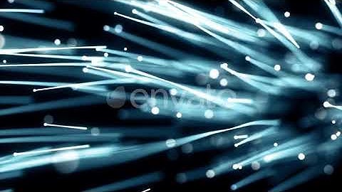 Representation Of Digital Data Transfer Fiber Optic Lines Hd | Motion Graphics - Envato elements