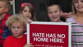 March Against Hate at Herbert Hoover Elementary School