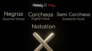Sticks - Quarter, Eigth and Sixteenth Notes (Notation)
