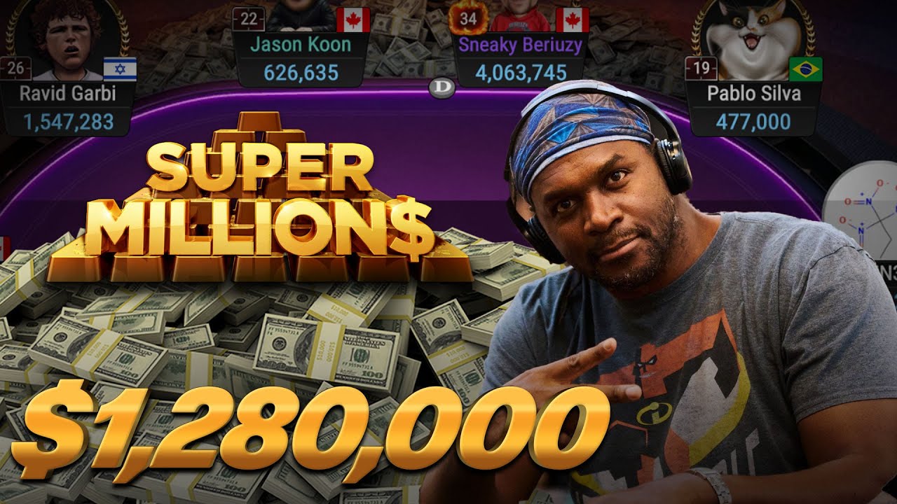 Super High Roller Poker FINAL TABLE with Audley Harrison