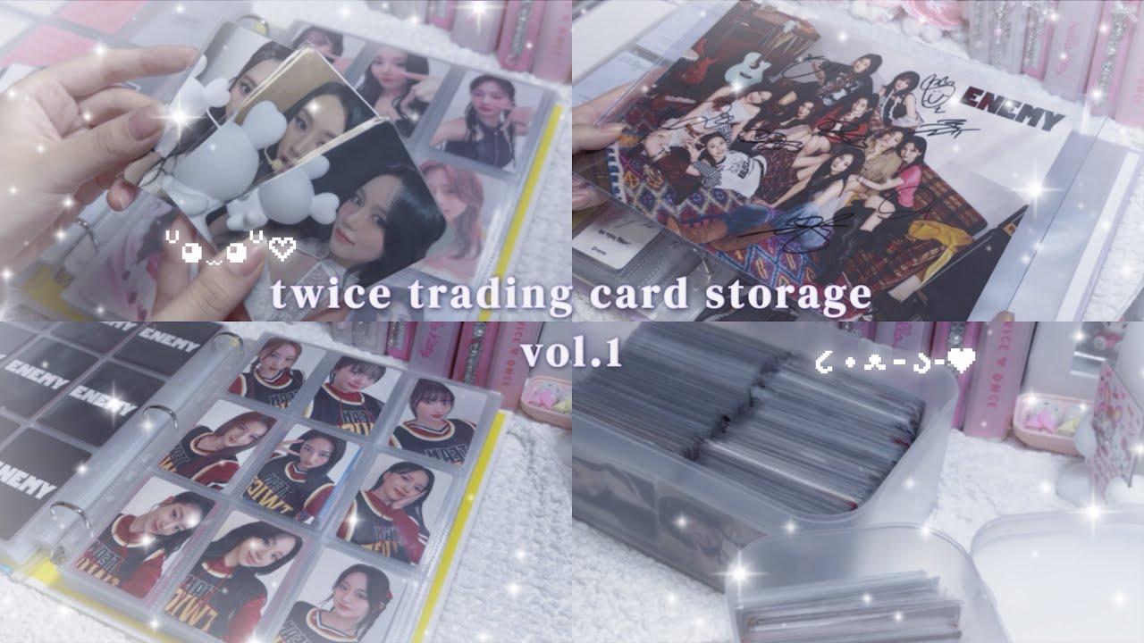 【リリイベレポしながらトレカ収納】TWICE/misamo/トレカ/収納/整理/オタ活/# twice5/enemy/リリースイベント/レポ