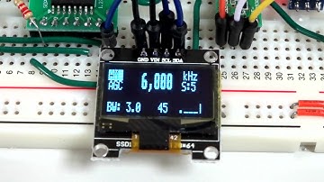 Si4732 FM/AM/SW radio receiver - Modification of the band table