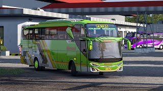 Aksi kejar - kejaran bus Efisiensi vs Lorena❗Ets 2 screenshot 5