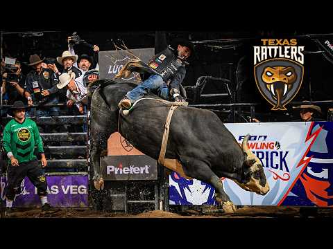 Joao Ricardo Vieira rides Davy Jones for 89.15 points | PBR Teams Highlight
