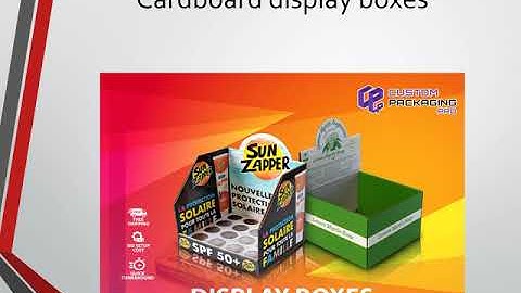 Counter Display Boxes | Pre Roll Counter Display Boxes | Display Box