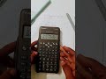 Two methods-Rectangular form to Polar form - scientific calculator