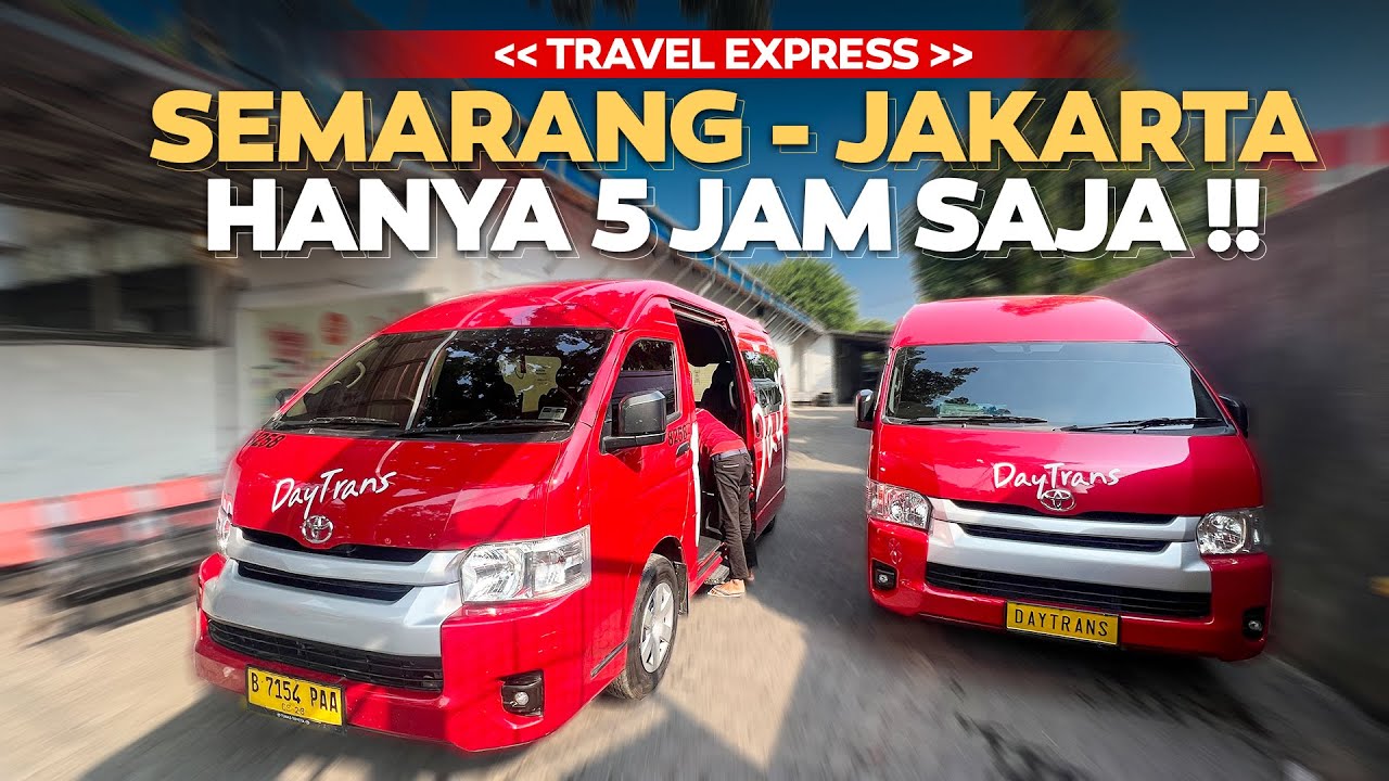 KETAGIHAN NAIK TRAVEL YANG SATU INI ‼️ Semarang - Jakarta Naik Travel Daytrans