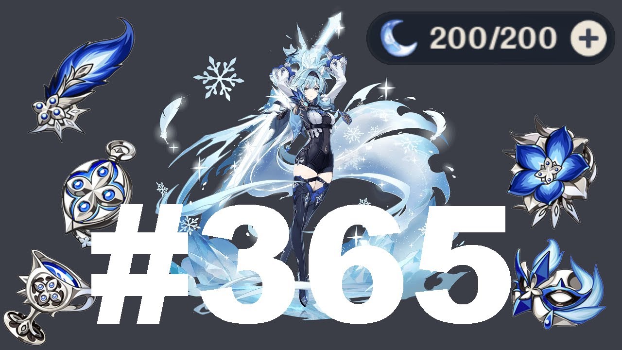 Trying to get a "perfect" artifact set with only daily resin! 