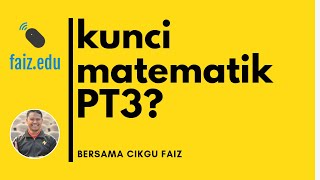 KUNCI MATEMATIK TING 1, 2 & 3