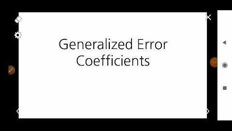 Generalized Error Coefficients | EE303 LCS | Third Module | KTU