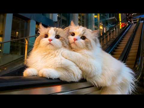 24 Hours Cat Purring & Soft Music - Music to Help Cats Relax, Sleep and Relieve Stress - Sleepy Cats