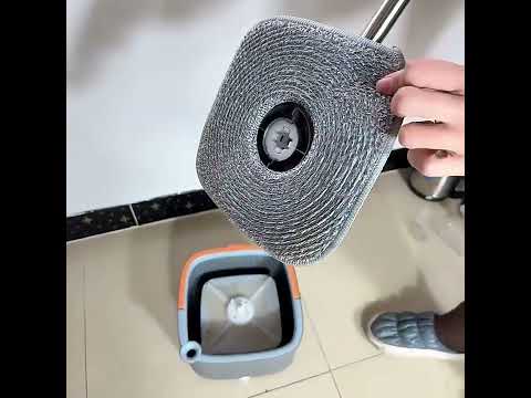 Швабра с ведром для уборки, видео 1