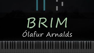 Brim - Ólafur Arnalds (Hugo Boss ver.) (Piano Tutorial)