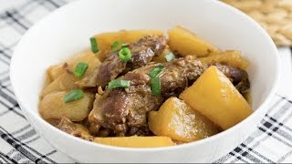 日式豬軟骨Japanese Pork Tender Bone Stew (壓力煲食譜)