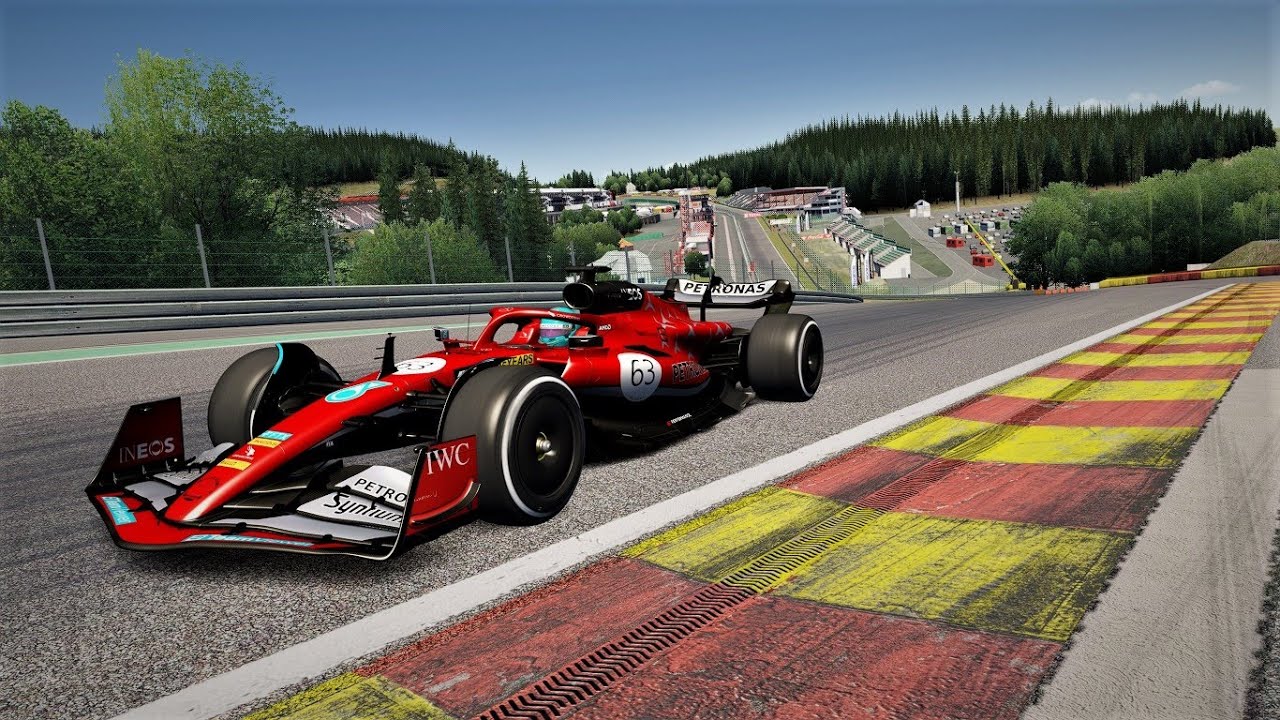 Assetto Corsa Formula RSS 2022 (Red Pig livery) at Spa-Francorchamps hotlap