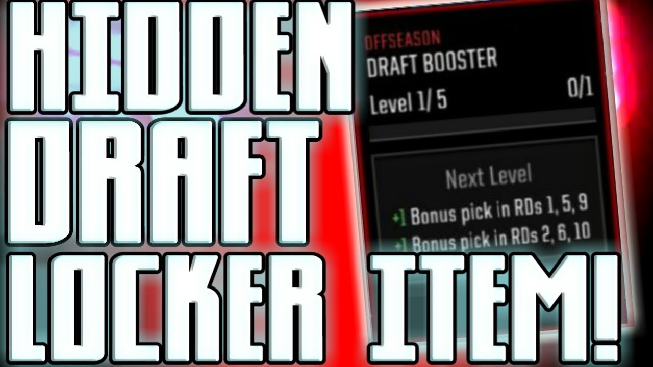 HIDDEN DRAFT LOCKER ITEM! MADDEN MOBILE EASTER! MADDEN MOBILE HOW TO GET A HIDDEN LOCKER ITEM! NFL!