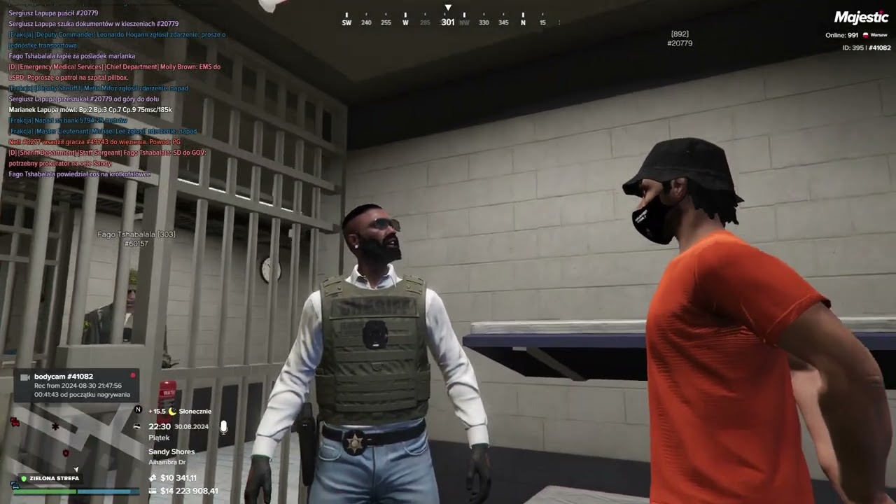 Zdajemy RTO i aresztujemy ludzi! (17 Dzień z życia Sheriff) Majestic RP