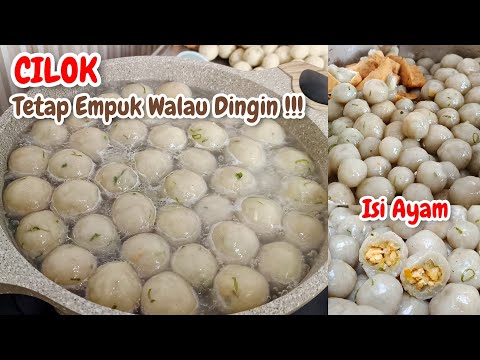 Resep Cilok Isi Ayam Cincang