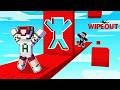 Surviving The Total Wipeout Challenge in Minecraft!