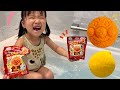 [新発売！] 新作アンパンマンバスボムをやったよ！　なのキッズ　アンパンマン　バスボム　アンパンマンバスボム　新作　新商品　おもちゃ　遊び　子ども　楽しい　お風呂　バスタイム　面白い　バイキンマン　嬉