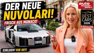 Der neue AUDI NUVOLARI! Best Cars 2026 Preisverleihung | Auto Motor Sport Behind the Scenes