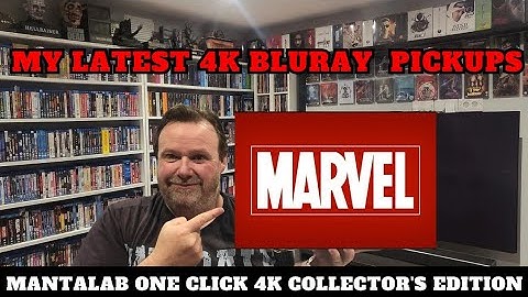 My Latest 4K Ultra HD Bluray Pickups. (Mantalab One Click 4k Collector