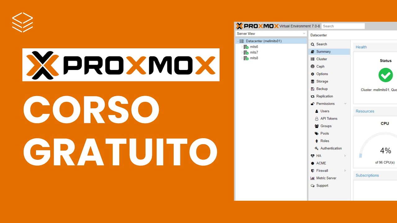 Corso Proxmox VE Gratuito