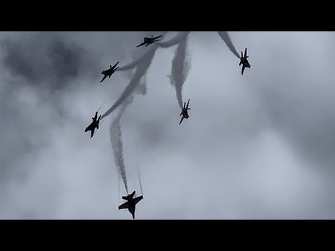 Blue Angels - Loop Break Cross - YouTube