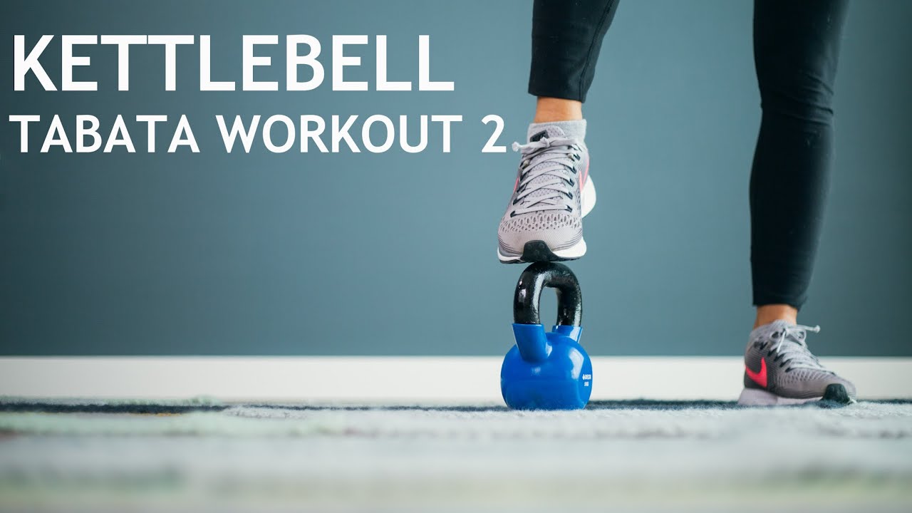 Kettlebell Tabata Workout 2 (Level BaşlangıçOrta Seviyesi) YouTube
