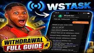 Ws Task Bot Withdrawal - How To Withdraw From Ws task bot | Full Guide 2026