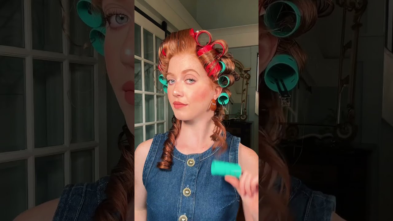 Trying Dippity Do Hair Gel This Was A Popular Product In The 60s And 70s Hairstyle Vintage