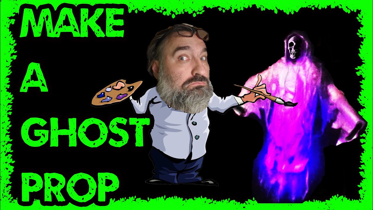 Make a Halloween Ghost prop