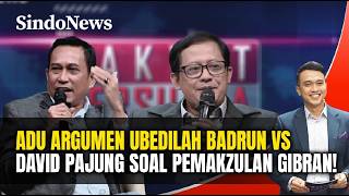 Adu Argumen Ubedilah Badrun Vs David Pajung soal Pemakzulan Gibran! | Rakyat Bersuara