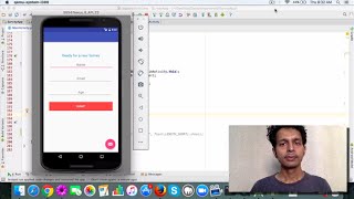 Survey App in action - insert and fetch data screenshot 5