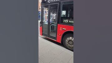 London single deck bus, Route H9 to Northwick from Harrow #londonbus #tfl
