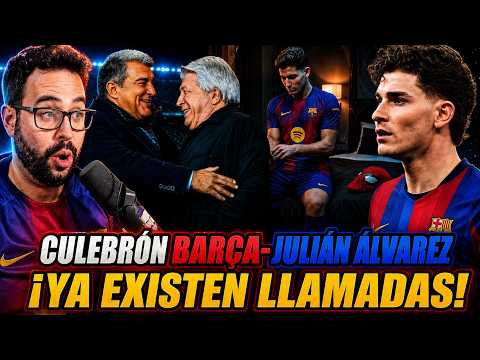 🚨¡SIGUE el CULEBRÓN JULIÁN ÁLVAREZ! YA EXISTEN LLAMADAS y BRUTAL ENFADO del JUGDOR ¡Los DETALLES!