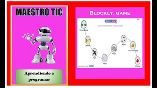 🤖Juegos de Programación: Blockly 🎫