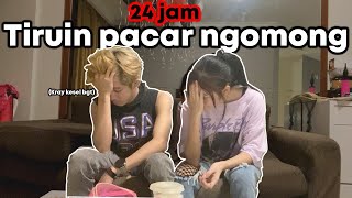 Tiruin kray sampe kesel - malah jadi ngakak :v