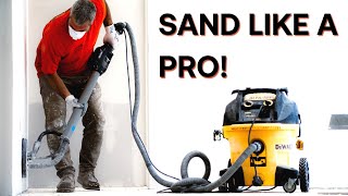 How To Sand Drywall!